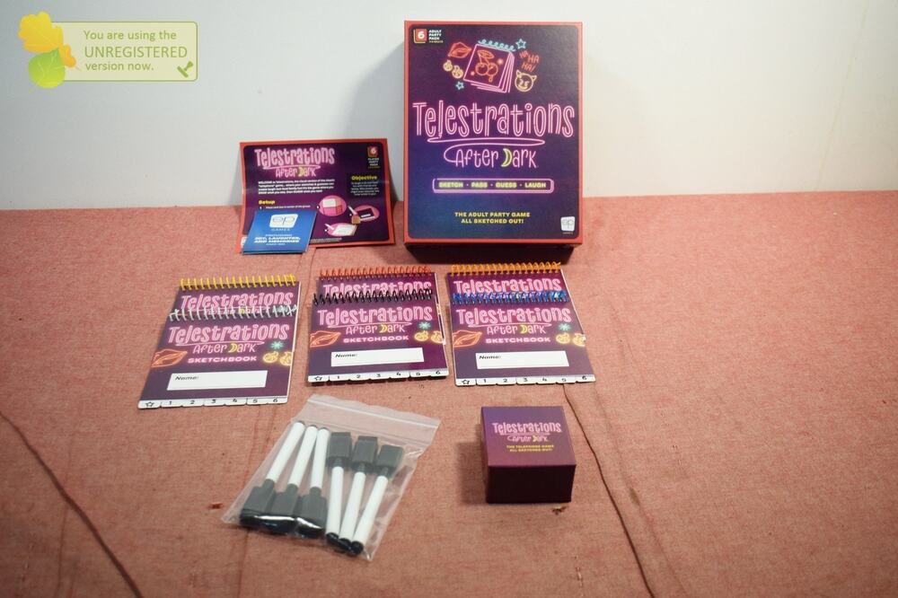 The Op Games Telestrations After Dark Game